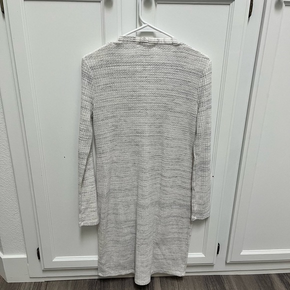 NINE BRITTON Blair Button Waffle Duster Cardigan- Size Small - Picture 6 of 9